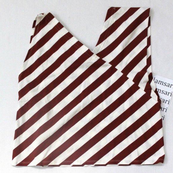 Anthropologie Tops Nwot Anthro Postage Stamp Asymmetrical Blouse